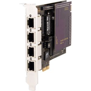 Digium TE420B QUAD SPAN PCI EXPRES CON CANCELADOR DE ECO