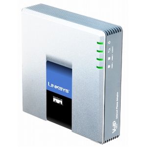 Cisco SPA2102 - Phone Adapter 2-FXS-RJ11, 1-LAN, 1-WAN