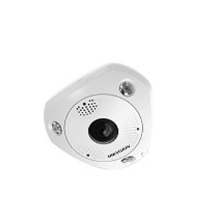 Hikvision Fisheye IP 6MP 360° IP66 IK10 WDR POE Audio/Alar IR 15mt