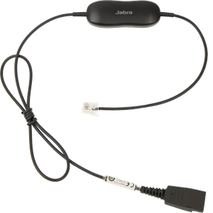 Jabra Cable GN1216, QD, 80cm, para Avaya
