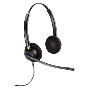 Poly Audífono Binaural Plantronics EncorePro 520, Noise-Canceling, Conexión QD, Negro