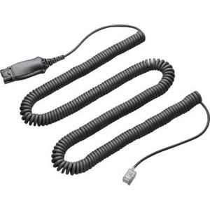 Poly Cable Adaptador Plantronics HIS-1, Compatible con DuoPro, TriStar, SupraPlus y EncorePro