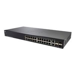 Cisco Switch SG350-28 Capa3-56Gbps 24x10/100/1000+2xFibra+2C