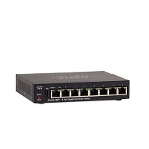Cisco Small Business SG250-08HP Switch - L3 - smart - 8 x 10/100/1000