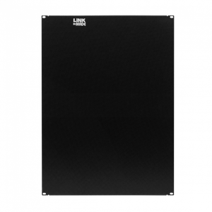 LINKMADE 15U 667mm Tapa Cubre Espacio Rack 19 Pulgadas Fierro Negro