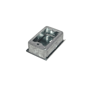 Generico Caja-75x116mm Zincada 5/8 Chuqui Metalica Base-82x125mm