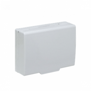 Generico Cubierta Abatible Blanca 131x95mm para Placa Faceplate y Caja Chuqui