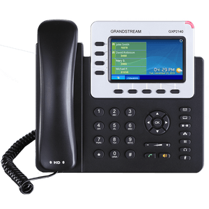 Grandstream GXP2140 Teléfono IP SIP HD Color POE Gigabit Bluetooth