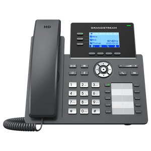 Grandstream GRP2604P Teléfono IP SIP HD 3 líneas Giga POE (SIN-FP)
