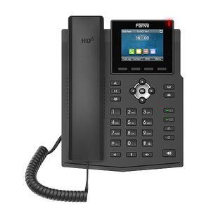 Fanvil X3SG Teléfono de nivel de entrada 4 líneas Pantalla a color 2,8 pulgadas HD, POE, Gigabit, IPv6, Opus