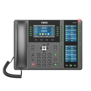 Fanvil X210 Teléfono empresarial de 20 líneas Pantalla color 106 teclas DSS Soporte Opus Bluetooth integrado Wi-Fi