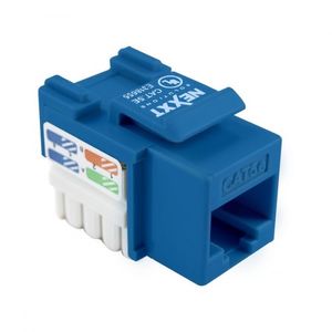 Nexxt Módulo Keystone Jack RJ45 Cat5e Azul