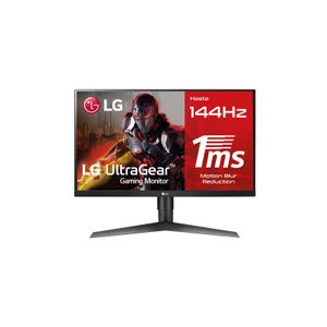 LG 27GL650F Monitor pro-Gamers (Panel IPS: 1920x1080p, 16:9, 400 cd/m², 1000:1, 144Hz, 1ms); entradas: DP x1, HDMI x2; RADEON Freesync 2, E