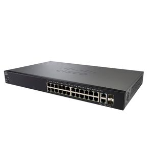 Cisco SF250-24P-K9-NA Switch PoE inteligente de 24 puertos 10/100