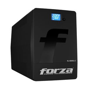 Forza UPS inteligente 1000VA/600W, 4 CEI 23-50, LCD táctil, torre-220V