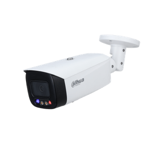 Dahua DH-IPC-HFW3449T1P-AS-PV-0280B-S4 Cámara IP WizSense con enfoque fijo y disuasión activa a todo color de 4 MP Tipo bala