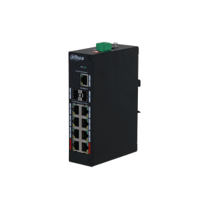 Dahua DH-PFS3211-8GT-120 Switch de escritorio no administrado 11 puertos 8 puertos con PoE